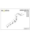 GARDA Mini * FOCO EMPOTRAR 5W 3000K NEGRO